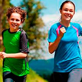 Physical activity levels for girls and young adult women versus boys